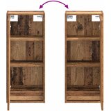  Umivaonik s policom za zid Staro drvo 35 x 20 x 81 cm | shoptok.hr