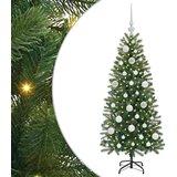 vidaXL Umestno božično drevo med 150 LED Zelena 120 cm PE in PVC, (5000067690) | Shoptok.si