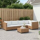  6 kom. Ratan Lounge Set s Jastucima GENDT Prirodni ratan | shoptok.hr