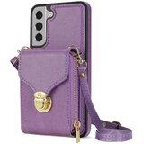 INORCO Za Samsung Galaxy S22 5G PU usnje + etui z režo za kartico TPU, ovitek za telefon z zadrgo in stojalom s trakom čez telo, (22036446) Cene