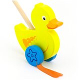 Viga drvena guralica patka | shoptok.hr