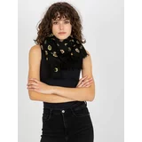 Fashionhunters Women's scarf with print - black