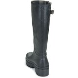 Barbour škornji za dež LEIGHTON TARTAN TALL WELLY Črna | Shoptok.si