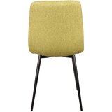 XORA stol, kovina, tekstil črna, svetlo zelena | Shoptok.si