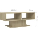  Stolić za kavu boja hrasta 103,5x50x44,5 cm konstruirano drvo | shoptok.hr