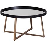MID.YOU klubska miza, črna, zlate barve | Shoptok.si