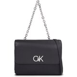 Calvin Klein RE-LOCK DOUBLE GUSETTBAG_JCQ Crna | shoptok.hr