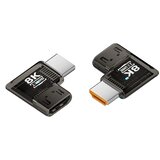 INF UHD HDMI ženski-na-moški kotni adapter 3-pack – HDMI 2.1, 8K@60Hz, 90° ABS Black, (5000327348) | Shoptok.si