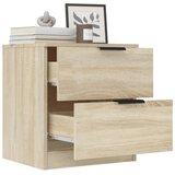  Noćni ormarići 2 kom boja hrasta sonome od konstruiranog drva | shoptok.hr