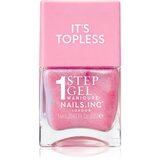 Nails Inc. It’s Topless gel lak za nohte za dolgoobstojen učinek odtenek Danielle Magenta Shimmer 14 ml Cene