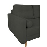 MID.YOU KOTNA SEDEŽNA GARNITURA, črna | Shoptok.si
