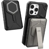 POWERBANK RUGGED 10K 10000 MAH MAGSAFE Z PODSTAWKĄ 10W + KABEL - TYTANOWY, (5000065625)