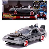  Auto DeLorean Povratak u budućnost 3 s osvjetljenjem, mjerilo 1:24 | shoptok.hr