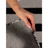 Elle Decoration Črno-bela ročno tkana volnena preproga 200x290 cm Stryve Noir – | Shoptok.si