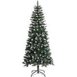 vidaXL Umjetno božićno drvce s stalakom Zelena 66 x 66 x 150 cm | shoptok.hr