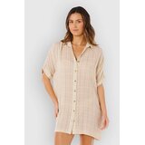Rip Curl Paradise Check Cover Up Dress off white | shoptok.hr