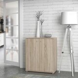 Mömax komoda tempra 2, barva hrasta | Shoptok.si