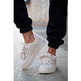 Boto Women's sneakers with decoration on platform beige Eanneth | Shoptok.si
