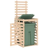  Spremište za kantu za smeće 84x90x128,5 cm od masivne borovine | shoptok.hr