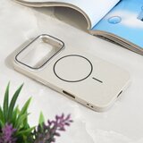  Maska za iPhone 17 Pro 6.3 Magsafe Sparkle Dust srebrna | ePonuda.com