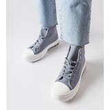 Gemre Quiet High-Top Grey Sneakers | Shoptok.si