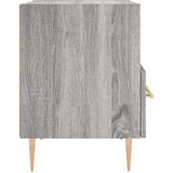 vidaXL Nočna omarica 2 kosa siva sonoma 40x35x47,5 cm inženirski les | Shoptok.si