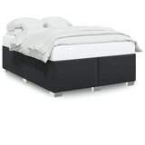 vidaXL Posteljni okvir črn 140x200 cm umetno usnje | Shoptok.si