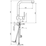 Rosan slavina za sudoperu J238201B S2 BLACK | ePonuda.com