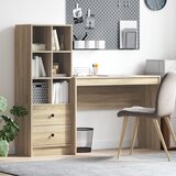 vidaXL Stol s odlaganjem Sonoma hrast Inženjersko drvo | shoptok.hr