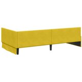  Kutni okvir kreveta Žuta 90 x 200 cm Baršun | shoptok.hr