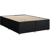  Krevet s oprugama i madracem crni 160x200 cm od tkanine | shoptok.hr
