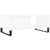 Maison Chic Klubska mizica - kavna mizica - Nizka mizica bela 90x50x36,5 cm inženirski les, (21754468) | Shoptok.si