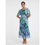 Orsay Blue Women Floral Midi Dress - Women Cijene