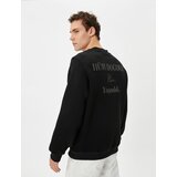 Koton Atatürk Signature Embroidered Sweatshirt Back Printed Special for the 100th Anniversary cene