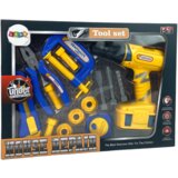  Dječji set alata Drily - plavo/žuti | shoptok.hr