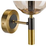  Zidna svetiljka ROLLO 1xE14/5W/230V zlatna/zadimljeno bež | Eponuda.com
