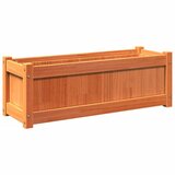  Vrtna sadilica voštano smeđe boje 90 x 31 x 31 cm od borovine | shoptok.hr