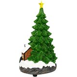  Glazbeno božićno drvce SALO 16 x 15 x 27,5 cm Smola Zelena | shoptok.hr