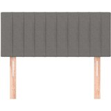  Posteljno vzglavje temno sivo 100x5x78/88 cm blago, (20738778) | Shoptok.si