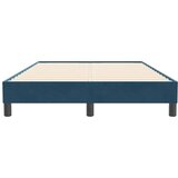Box Spring krevet bez madraca tamnoplavi 120x210 cm samt | shoptok.hr