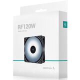 DeepCool RF120W 120x120x25mm ventilator white led hydro bearing 1300rpm 49CFM 22dBa | ePonuda.com