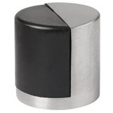 x Zaustavljalec vrat (Ø x V: 40 x 40 mm, način montaže: z vijaki, srebrna/črna barva) | Shoptok.si