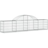  Lučne gabionske košare 7 kom 200x30x40/60 cm pocinčano željezo | shoptok.hr