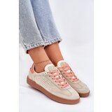 D.Franklin Suede Sports Shoes Sneakers Women Beige | ePonuda.com