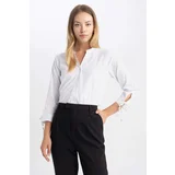 DEFACTO Slim Fit Long Sleeve Shirt