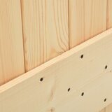  Klizna vrata NARVIK 80 x 210 cm (152,5 cm) Prirodna i crna | shoptok.hr