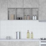 Viseći ormarić s pohranom Betonski sivi 40 x 29,5 x 100 cm | shoptok.hr