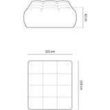 Micadoni Tamno plavi tabure Bloom – Home | shoptok.hr