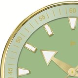 Lowell Stenska ura 40,6cm / 00973V / okrogla / zelena / aluminij, steklo, (5000198243) | Shoptok.si