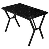 Hanah home Trpezarijski sto Elma 110, 110 x 70 x 74 cm, Crni | Eponuda.ba